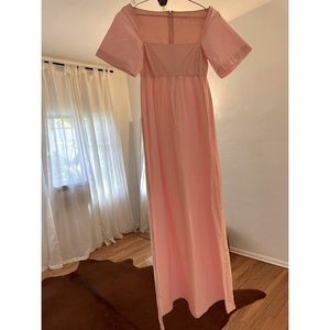 Baby pink maxi dress - size S BNWT